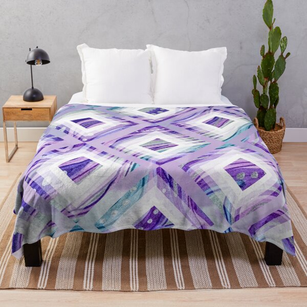 Item preview, Purple Geometric Geode Swirl designed and sold by Courtney Wartner.