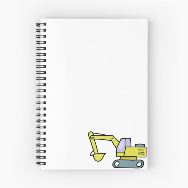 Item preview, Excavator Hand Drawn designed and sold by hartonowahyu.