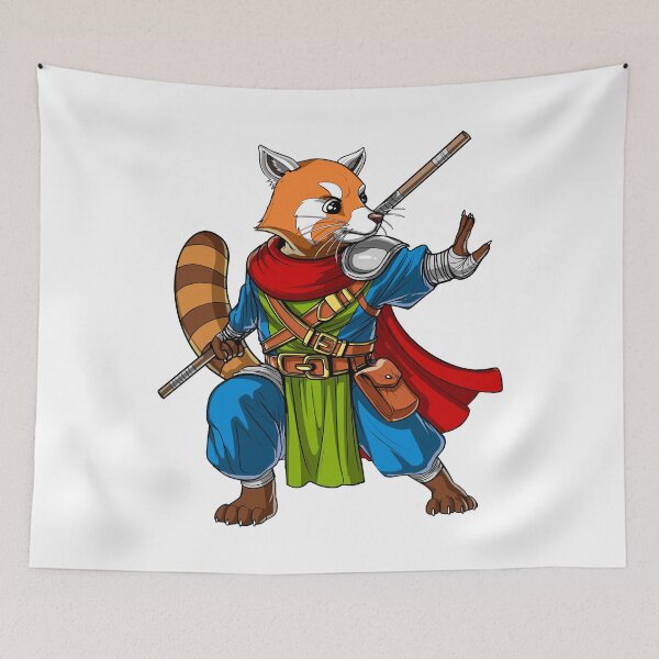 Item preview, Red Panda Bear Ninja  designed and sold by underheaven.