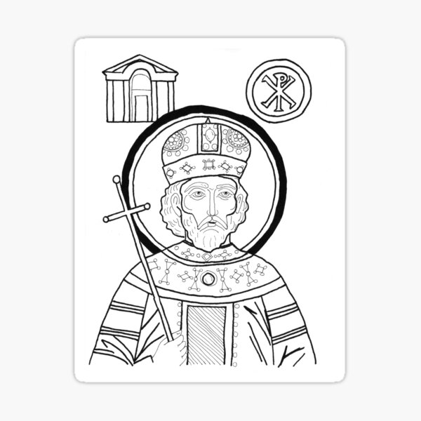 Constantine the Great Sticker
