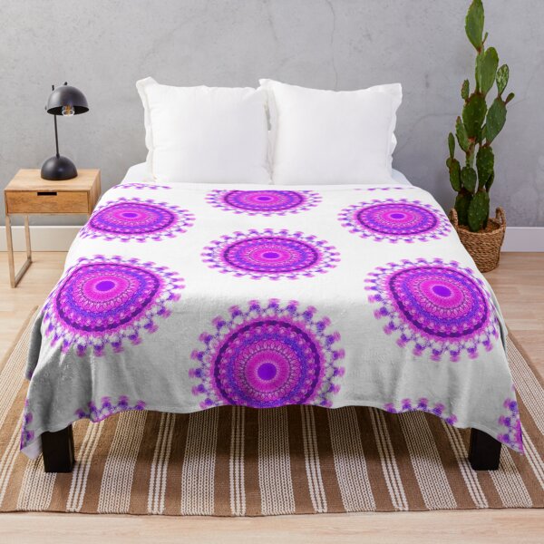 Item preview, Mandala in Purples, Pinks and Blues designed and sold by TeeandToast.
