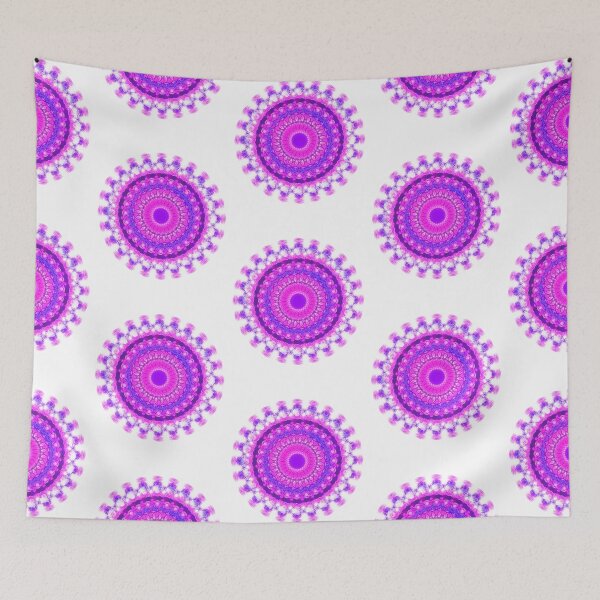 Item preview, Mandala in Purples, Pinks and Blues designed and sold by TeeandToast.