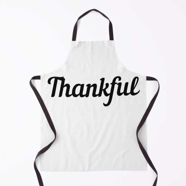 Item preview, Thankful. Retro script. Black text only design designed and sold by JellyBeenzz.