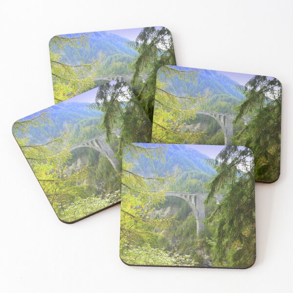 Item preview, Viaduct  Bridge, between trees designed and sold by LeRoyM.