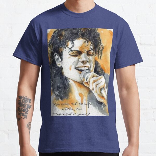 michael jackson t shirt redbubble