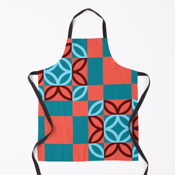 Item preview, Checkered Circles Red and Blue Pattern designed and sold by Istvan Ocztos.