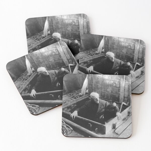 Item preview, Vintage Nosferatu movie photo designed and sold by Vintage Designs +.