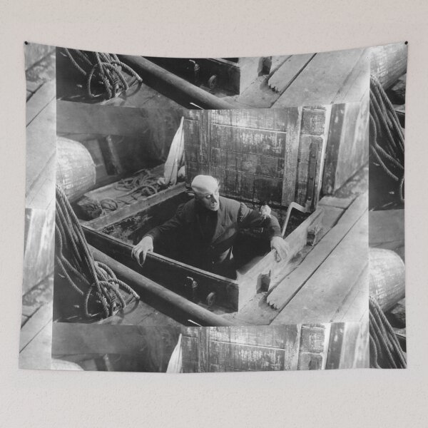 Item preview, Vintage Nosferatu movie photo designed and sold by Vintage Designs +.