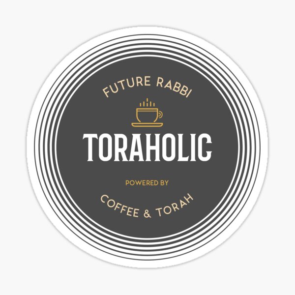 Item preview, Future Rabbi: Toraholic, Powered by Coffee and Torah! Jewish Humor designed and sold by JMMJudaica.