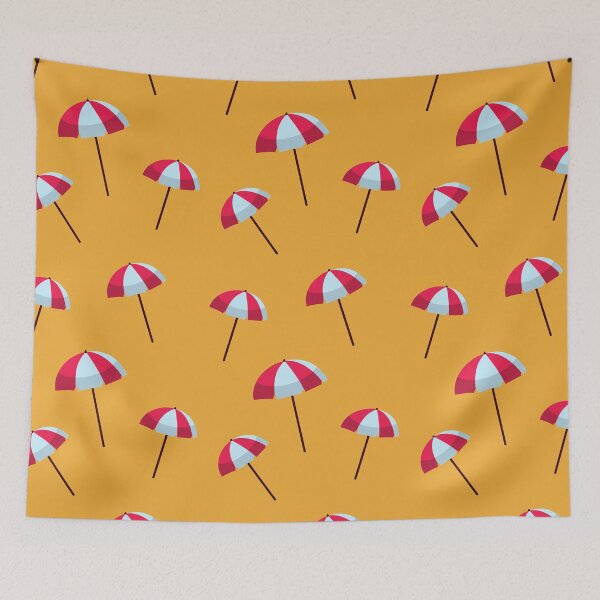 Item preview, 1980s Retro Trendy Summer Beach Umbrella  designed and sold by IamTrending.