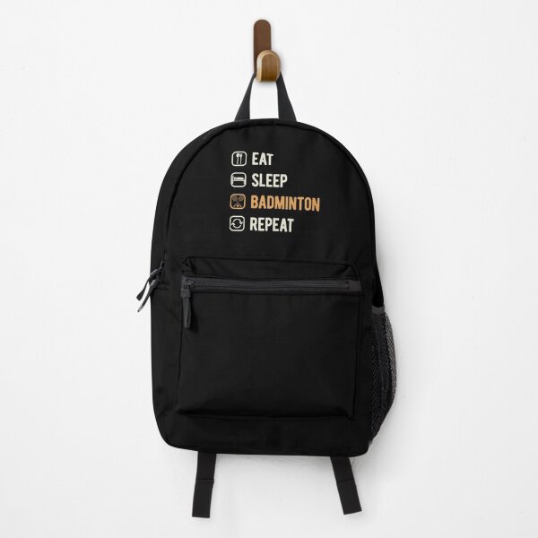 Item preview, Eat Sleep Badminton Repeat Funny designed and sold by artworkbyrihen.