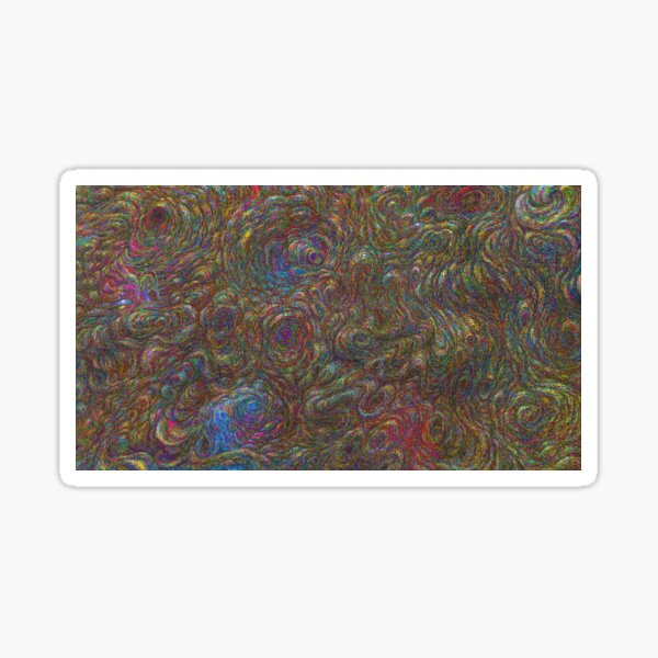 Swirlydots2 Sticker