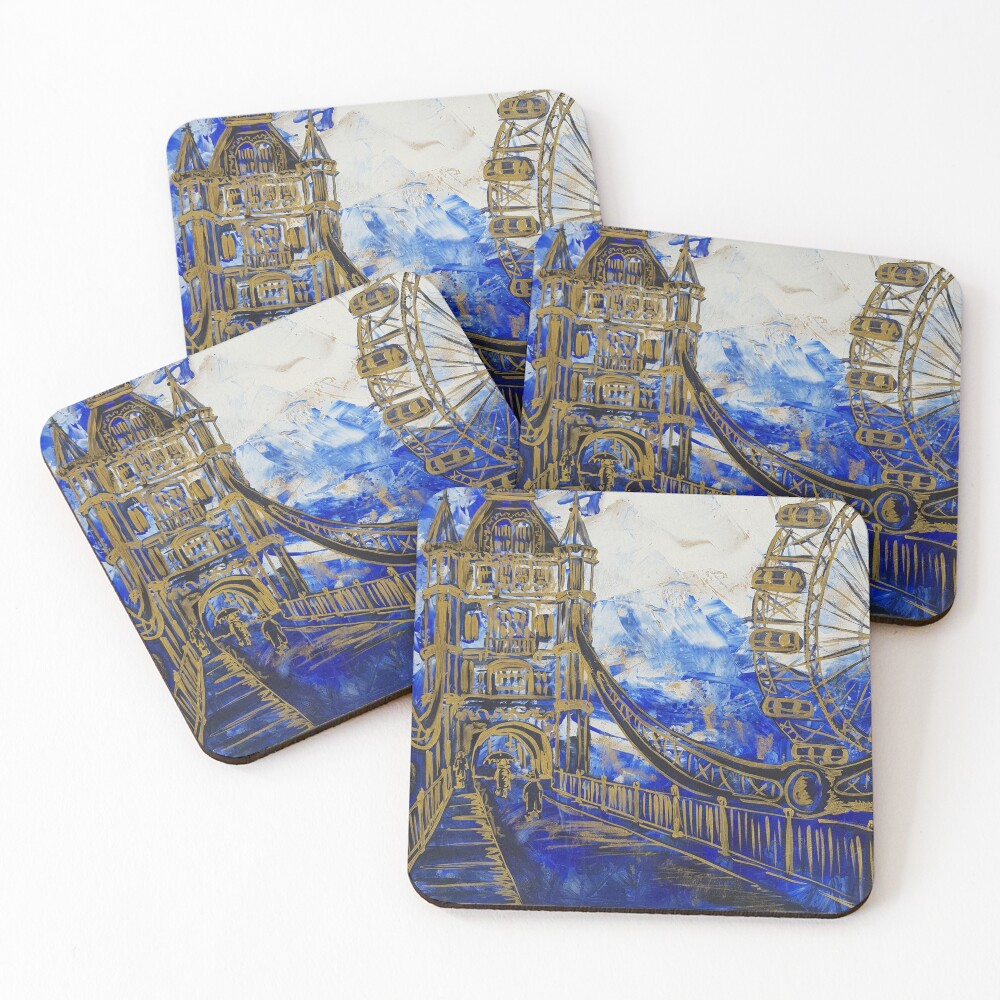 Item preview, Coasters (Set of 4) designed and sold by RadaGorArt.