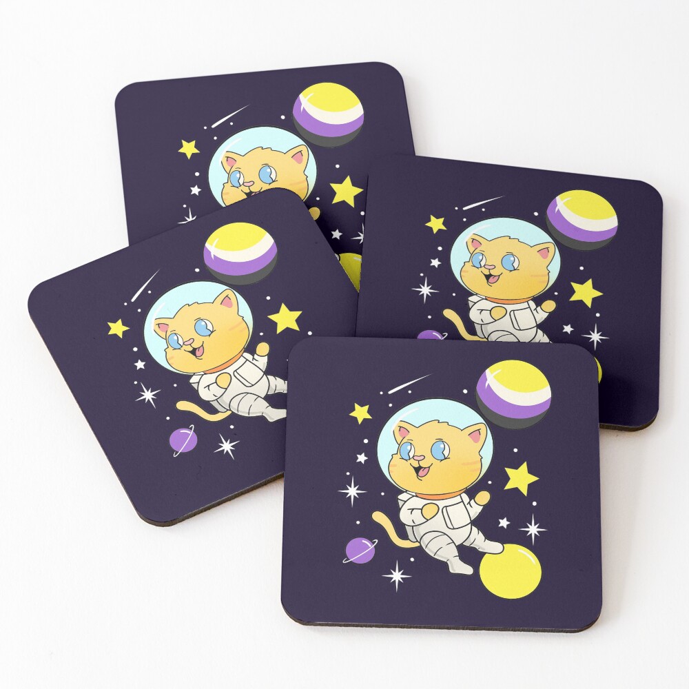 Item preview, Coasters (Set of 4) designed and sold by queerappear.