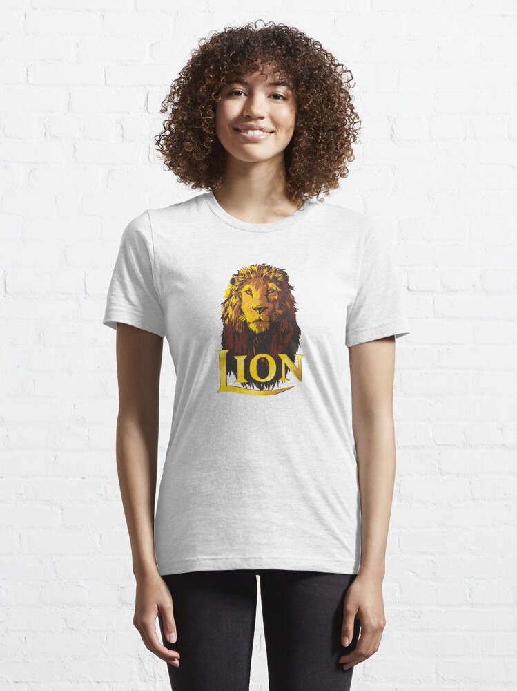 Vector illustration of a lion. lion for tattoo or t-shirt print. • wall  stickers art, black, symbol | myloview.com