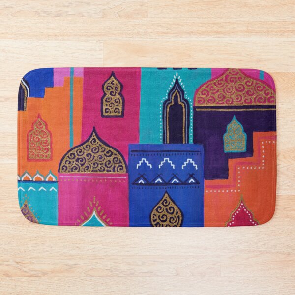 Item preview, Colorful Moroccan City designed and sold by Carolin Bentbib.
