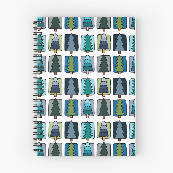Item preview, Cute Forest || Cool Palette || Woods || Minimal Trees designed and sold by Hilary Leslie.