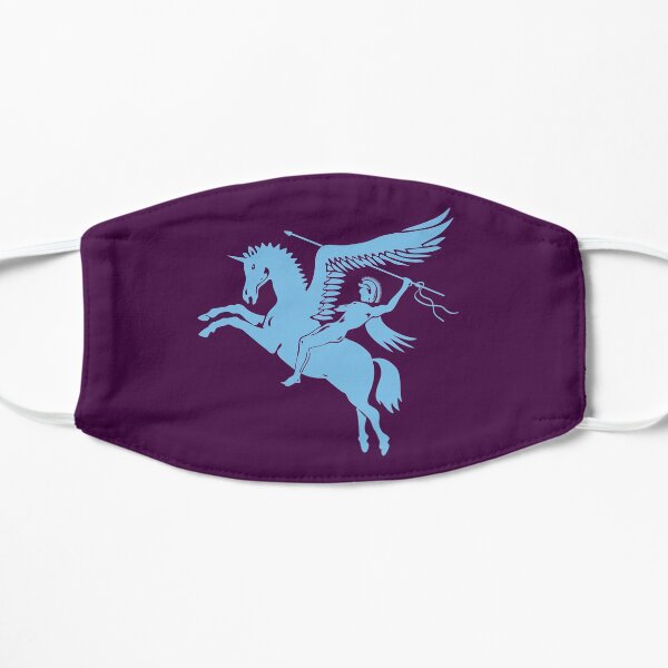PARAS. Bellerophon reitet Pegasus. Britische Luftlandetruppen. Flache Maske