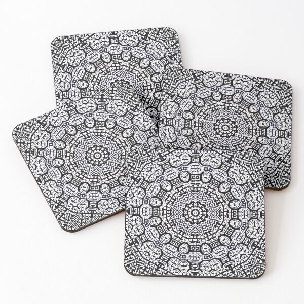 Item preview, Black and White Mandala designed and sold by Adisak-designs.