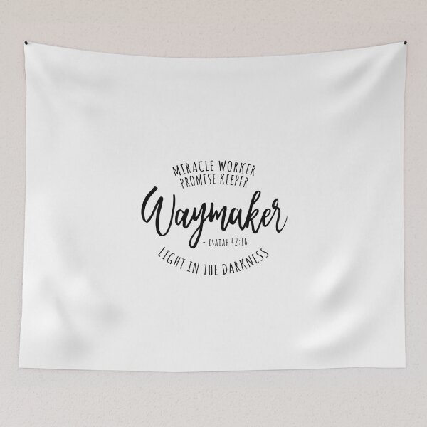 Item preview, Way Maker Miracle Worker Promise Keeper designed and sold by amazingjoy.