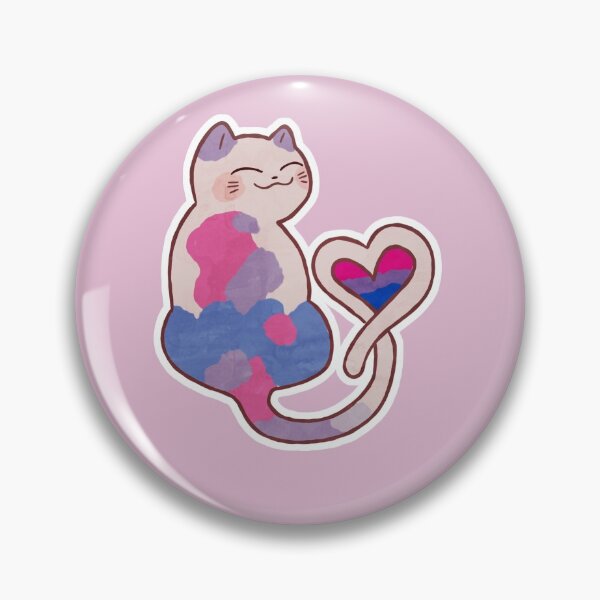 Item preview, Bi Pride Cat designed and sold by KryptidKase.