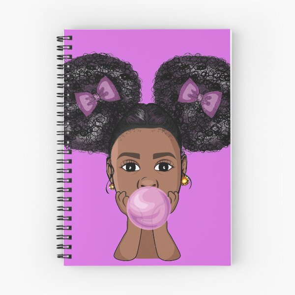 Item preview, African American girl poppin gum designed and sold by NataliaSoltan.