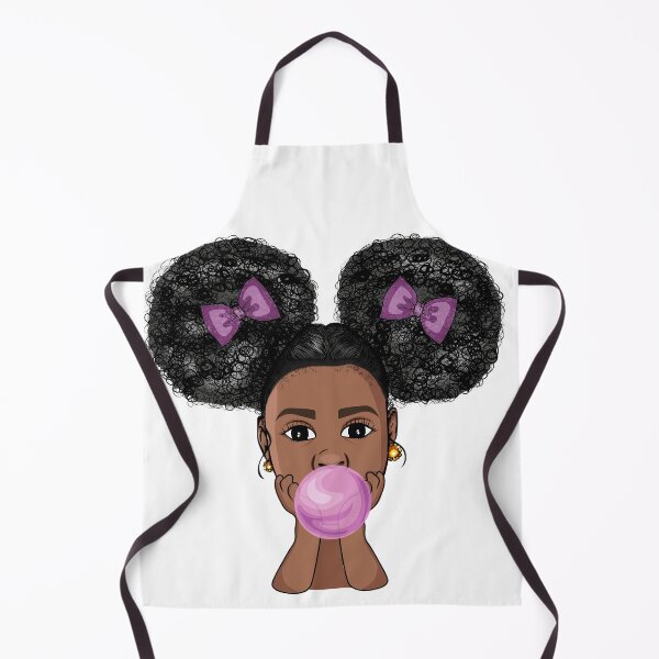 Item preview, African American girl poppin gum designed and sold by NataliaSoltan.