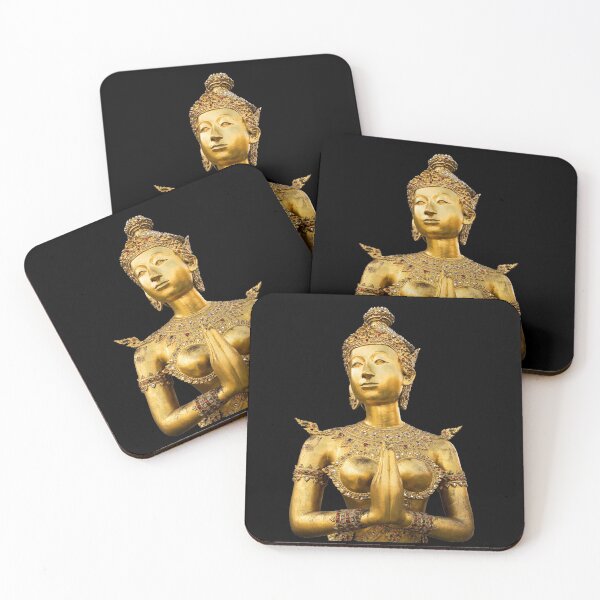 Item preview, Golden Kinnari Statue in the Grand Palace, Bangkok designed and sold by JBlaisDesign.