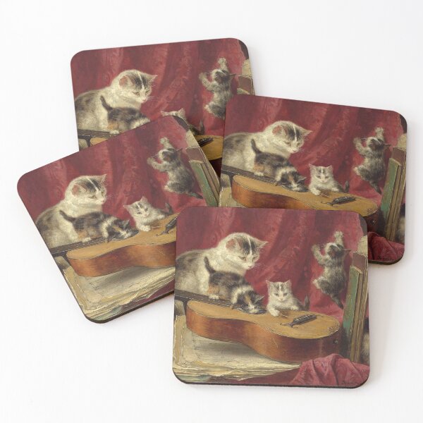 Item preview, Making music (19th century) - Henriëtte Ronner-Knip designed and sold by SALON DES ARTS.