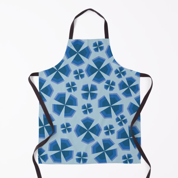 Artikelvorschau, Blaue einfache Blumenmuster entworfen und verkauft von PlusAdore.