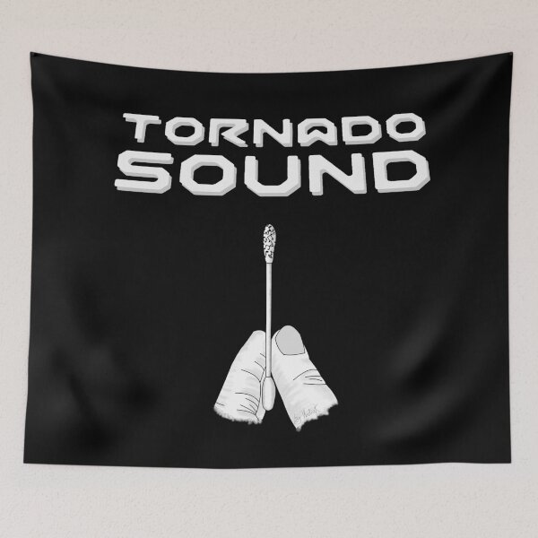 Item preview, Tornado Sound Merch - Ear Stick designed and sold by VladraK.