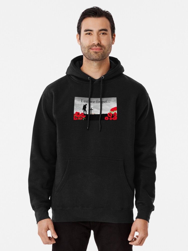 Discover Lest We Forget - Remembrance Day Pullover Hoodie