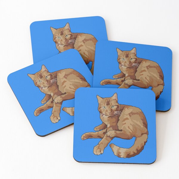 Item preview, Cute Orange Cat designed and sold by Caden Darling Designs.