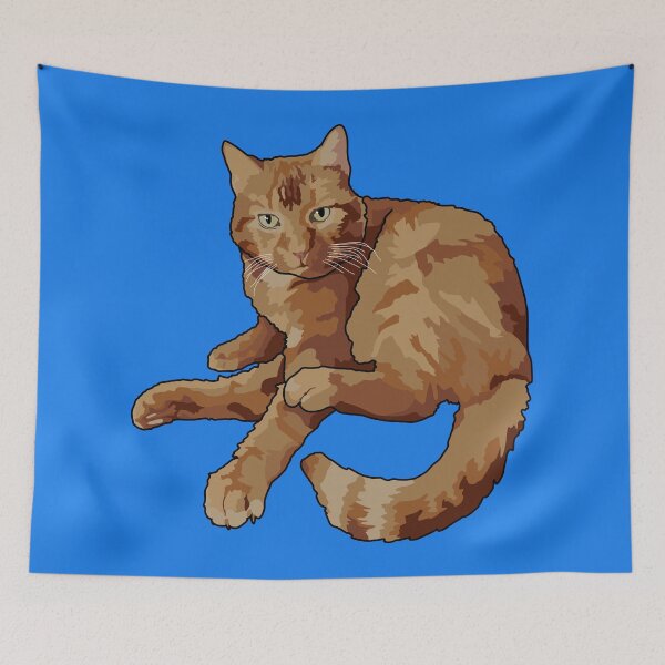 Item preview, Cute Orange Cat designed and sold by Caden Darling Designs.