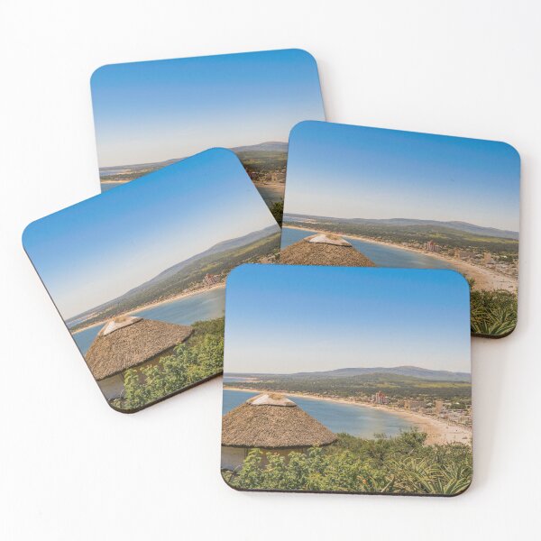 Item preview, Landscape Aerial View Piriapolis Uruguay designed and sold by DFLC Prints.
