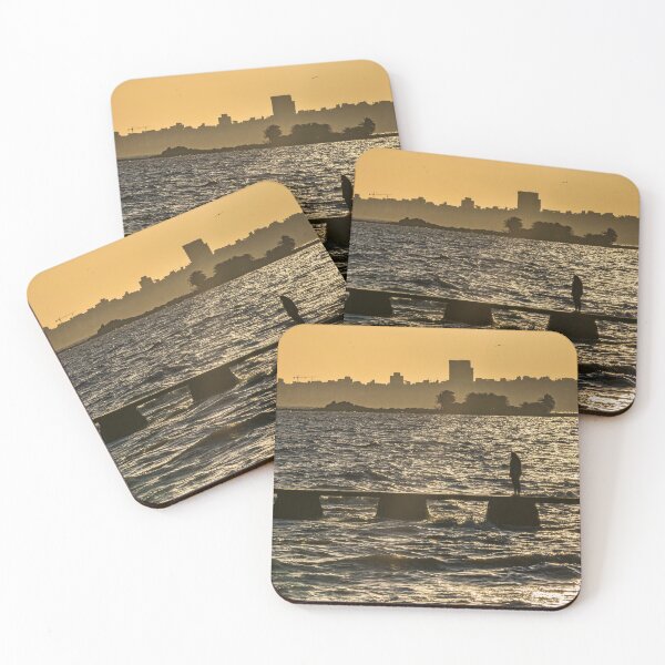 Item preview, River Plater River Montevideo Uruguay designed and sold by DFLC Prints.