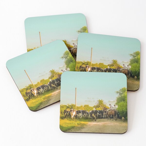 Item preview, Horse Ranchers with their Cattle designed and sold by DFLC Prints.