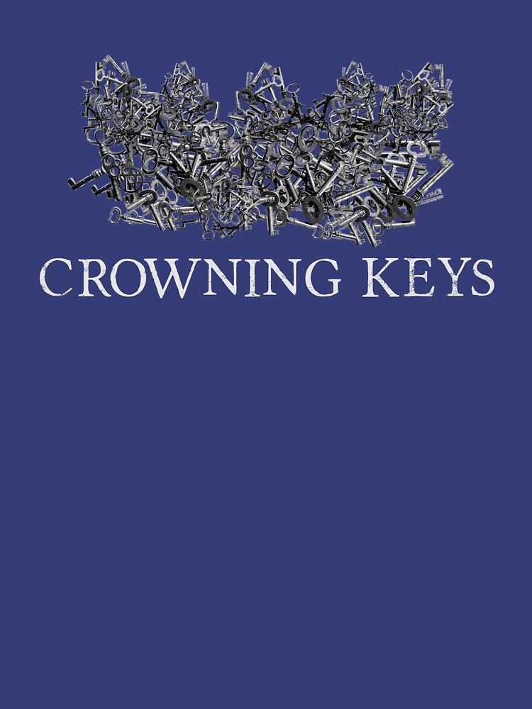 Crowning Keys Logo (White) by catherinedownen