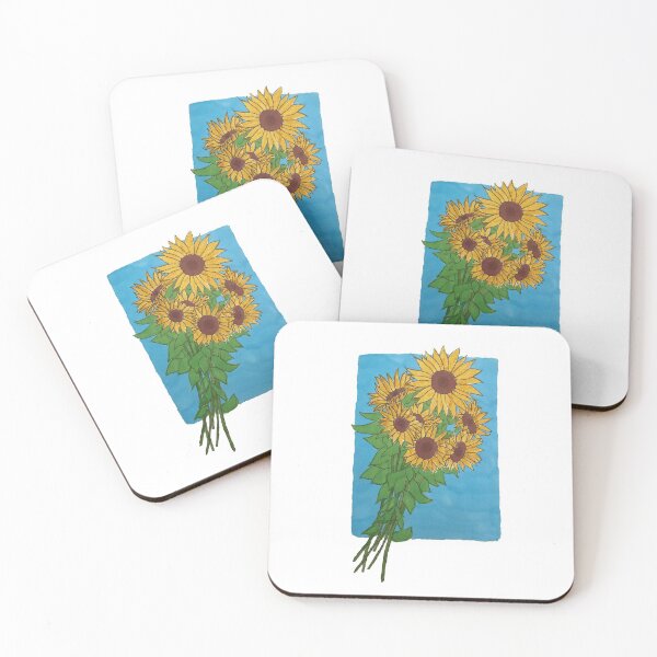 Item preview, Sunflowers a la Van Gogh designed and sold by ironbrownie.