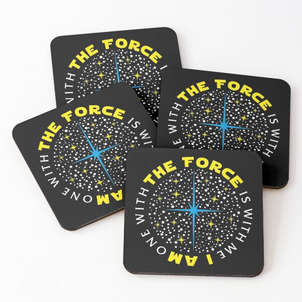 Item preview, The Force is with me (blue) designed and sold by Yellocatbean.
