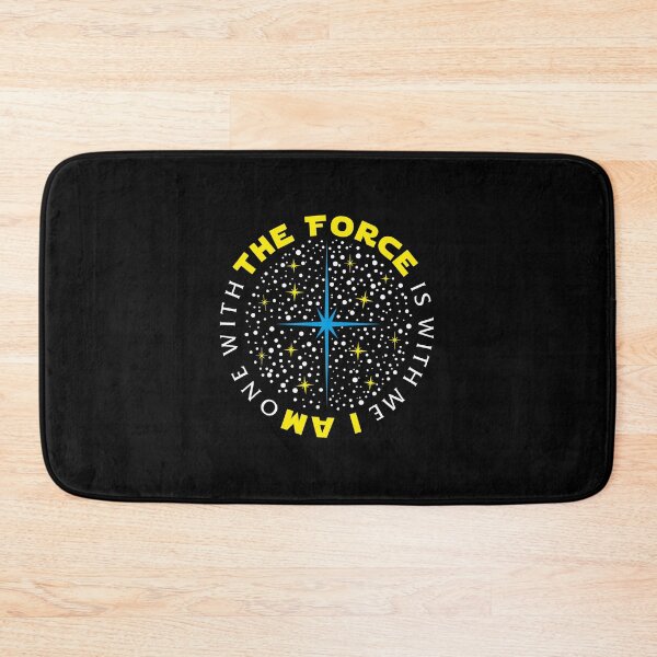 Item preview, The Force is with me (blue) designed and sold by Yellocatbean.