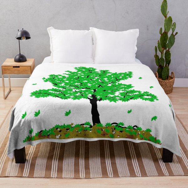 Item preview, Tree Falling Leaf designed and sold by Ashis Kayal.