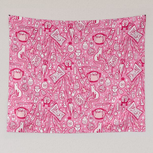 Item preview, Witchy Things - Bubblegum Pink designed and sold by Olooriel.