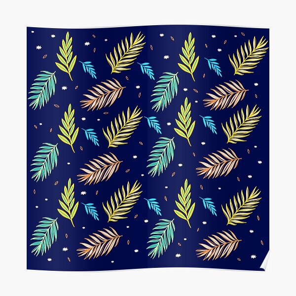 Fall Patterns Poster