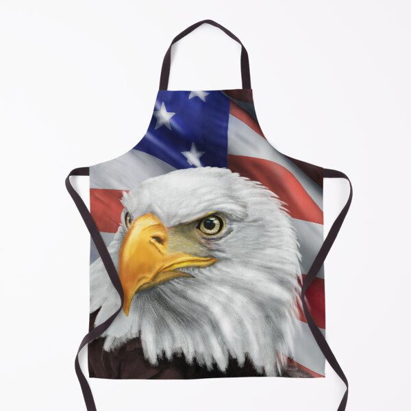 Item preview, Patriotic American Eagle and Flag  designed and sold by abbottoons.