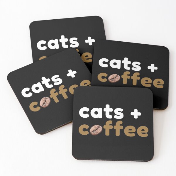 Item preview, All you need is CATS and COFFEE designed and sold by MeowMerch.