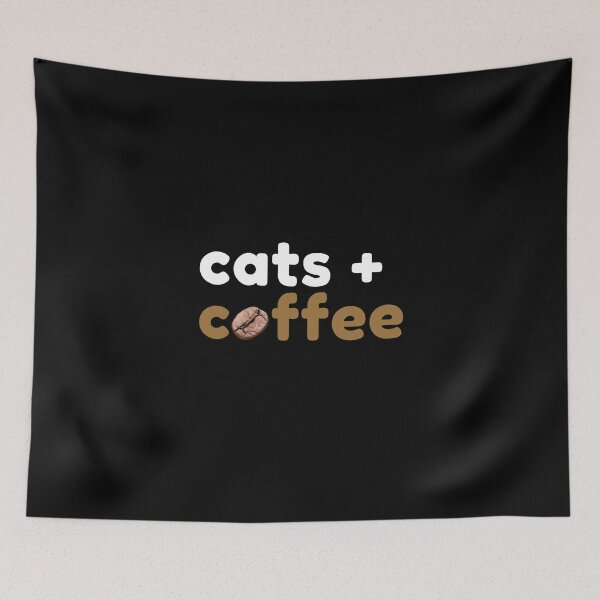 Item preview, All you need is CATS and COFFEE designed and sold by MeowMerch.