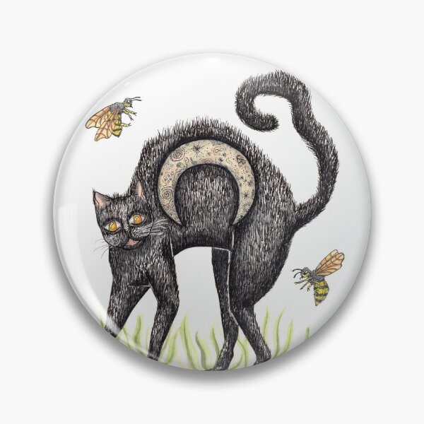 Item preview, Scared meow designed and sold by riveydraws.