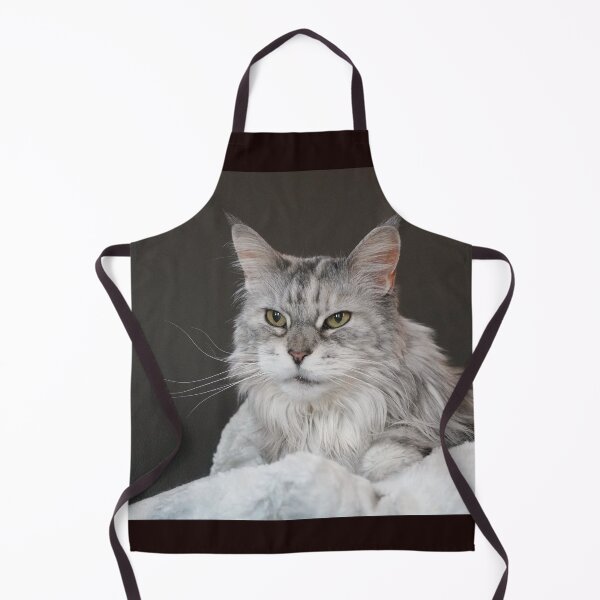 Item preview, pretty maine coon cat designed and sold by cuisinecat2.