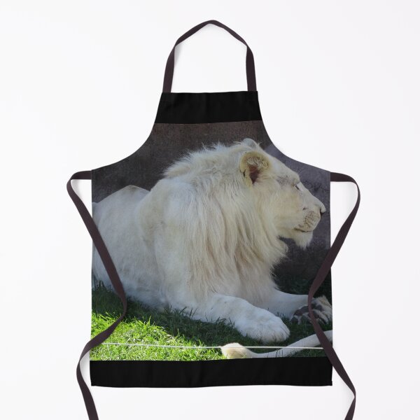 Item preview, White lion in the shade designed and sold by cuisinecat2.